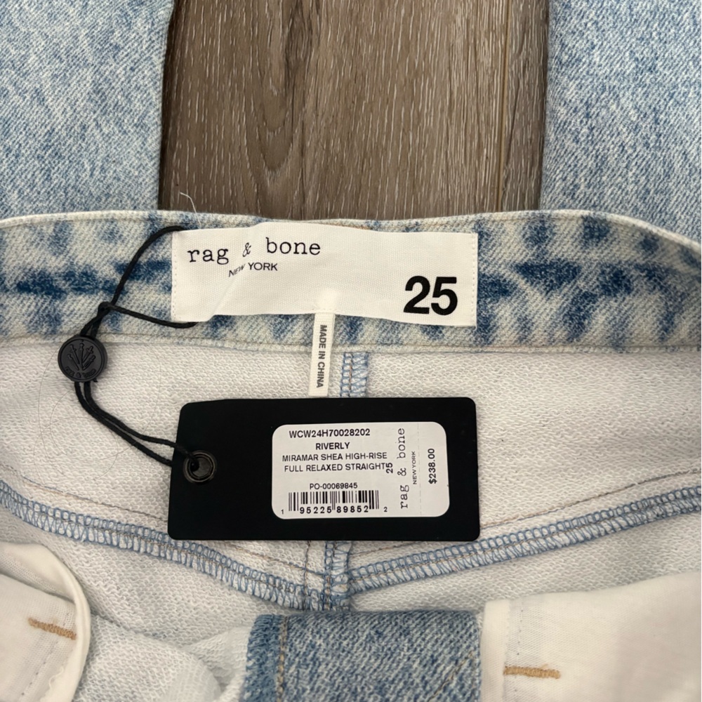 Rag & Bone Blue Skinny Jeans Light Wash